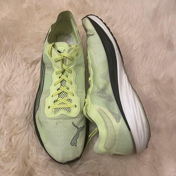 Puma Liberate Nitro 2 75th Running Shoes Men 13 | Yellow Lightweight, No Insoles - Picture 10 of 11